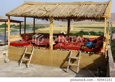 Colorful sleeping places in Hasankeyf, Turkey 40943281
