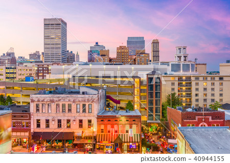Memphis, Tennessee, USA Skyline 40944155