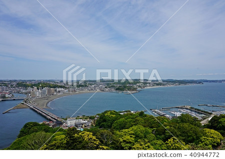 Scenery of Shonan seen from Enoshima Observatory Lighthouse Observatory 40944772