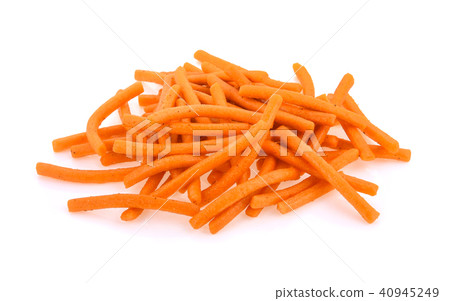 salt stick biscuit isolated on white background salt stick biscuit isolated on white background 40945249