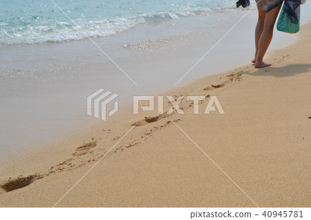 海和婦女 40945781