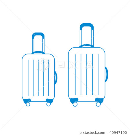 suitcases for travel Summer time, vacation. suitcases for travel Summer time, vacation. 40947190