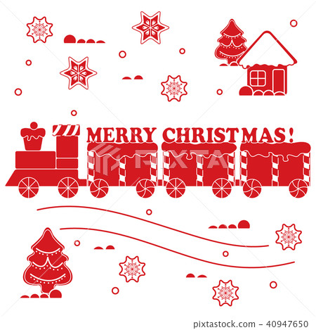 New year and Christmas symbols 40947650