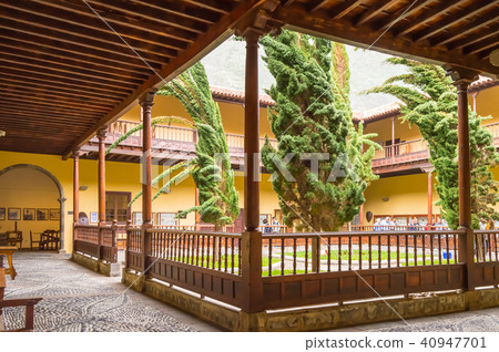 Cloister outside and balcony of the Convent 40947701