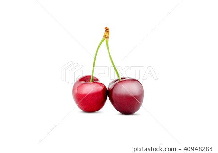 Cherry isolated on white background Cherry isolated on white background 40948283