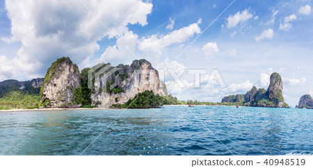 Popular travel tropical karst rocks perfect for 40948519