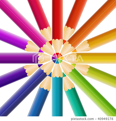 Abstract Pencil Background Vector Illustration Abstract Pencil Background Vector Illustration 40949178