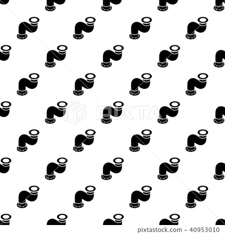 Connection pipe pattern vector seamless - Stock Illustration [40953010 ...