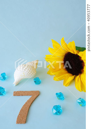 夏季和七月的形象 40953777