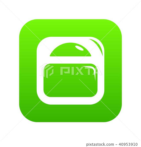 Scale icon green vector Scale icon green vector 40953910