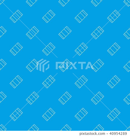 Chocolate pattern vector seamless blue Chocolate pattern vector seamless blue 40954289
