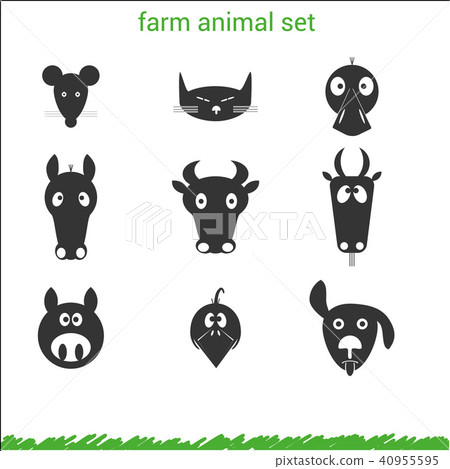 farm animal set farm animal set 40955595