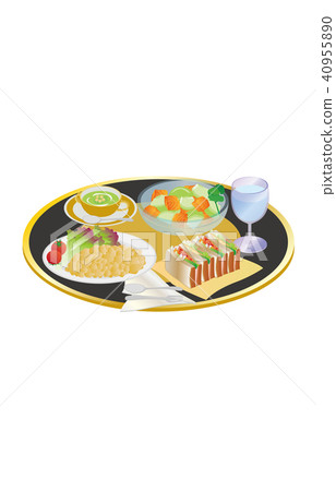 Today's rice scrambled egg sandwich Today's rice scrambled egg sandwich 40955890