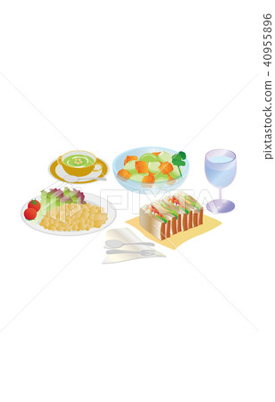 今天是米飯炒雞蛋三明治 40955896