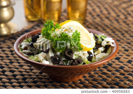 arabic salad with background 40956883