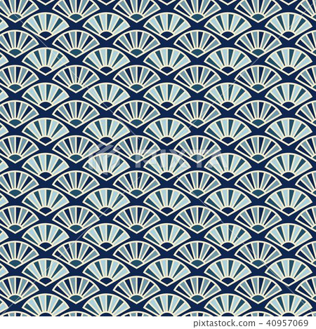 Asian vector pattern for web page background 40957069