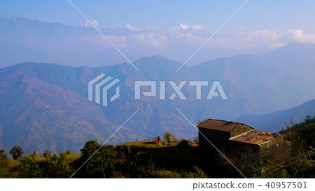 Families living in Mountains of Nepal 40957501