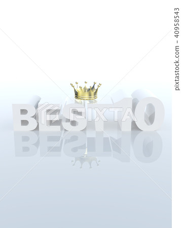 CG illustration crown crown ranking ranking best 10 40958543