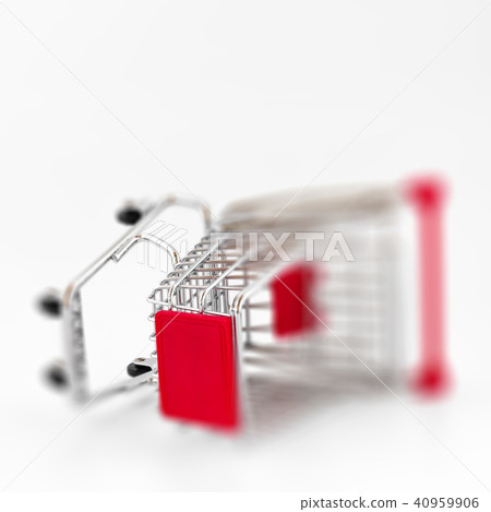 Blurry shopping cart Blurry shopping cart 40959906