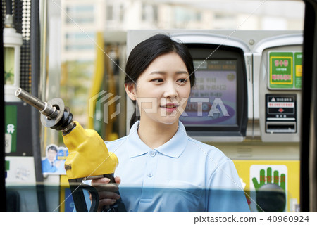 Part-time job, gas station Part-time job, gas station 40960924