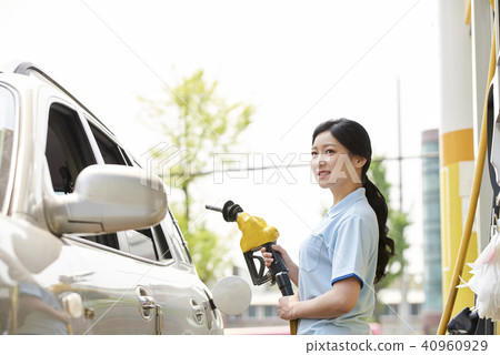 Part-time job, gas station Part-time job, gas station 40960929