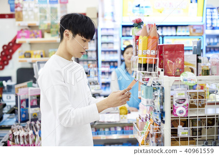 Life, part-time job, convenience store 40961559