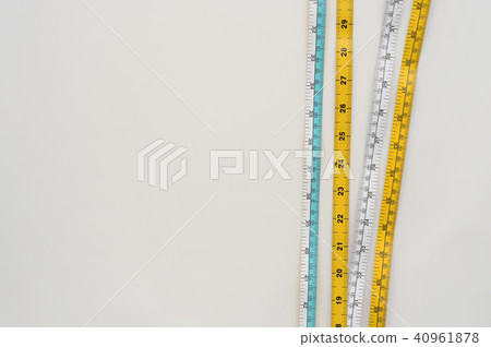 close up of measure tape for background close up of measure tape for background 40961878