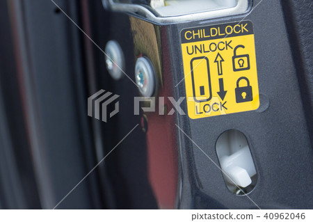 lock button to prevent children from opening doors lock button to prevent children from opening doors 40962046