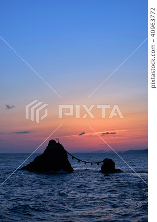 The Married Couple Rocks of Futaminoura 40963772