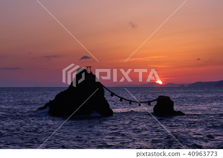 The Married Couple Rocks of Futaminoura 40963773