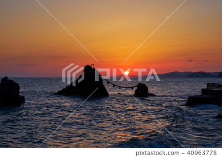 The Married Couple Rocks of Futaminoura 40963778