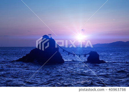 The Married Couple Rocks of Futaminoura 40963786