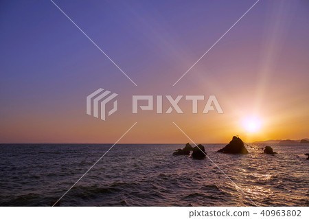 The Married Couple Rocks of Futaminoura 40963802