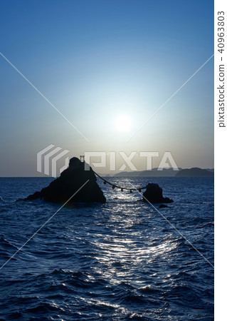 The Married Couple Rocks of Futaminoura 40963803