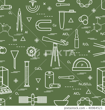 Seamless pattern with variety scientific, Seamless pattern with variety scientific, 40964521