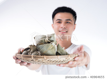 Men's boys Gakuyaku Gyoko Gyaku Gyoku Dango Egg Zingzi Eating Zongzi 40964655