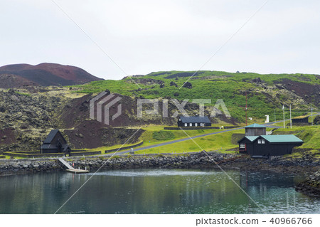Heimaei Island seen from the ferry 40966766