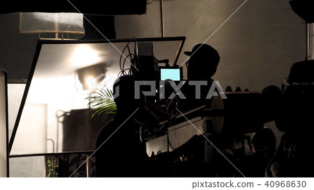 Making of TV commercial production in studio 40968630