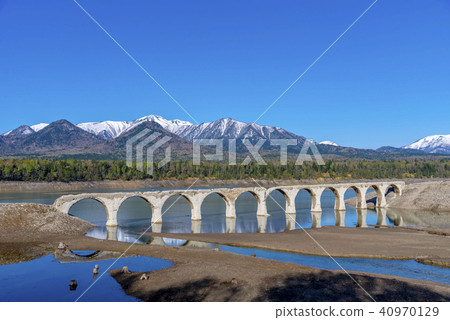 Hokkaido Tauschwetsu River bridge 40970129