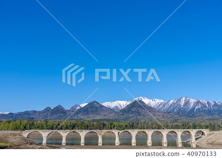 Hokkaido Tauschwetsu River bridge 40970133