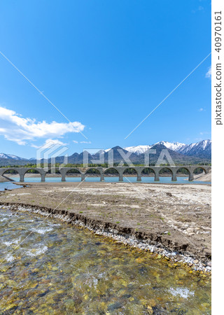 Hokkaido Tauschwetsu River bridge Hokkaido Tauschwetsu River bridge 40970161