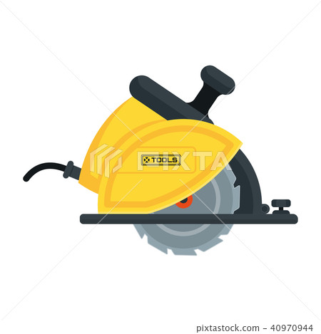 power tools circular saw icon 40970944