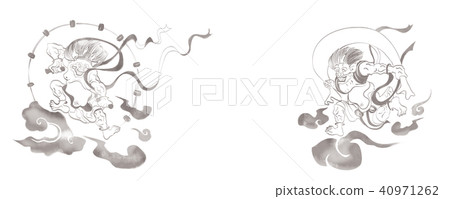 Fujin Raijin Figure 40971262