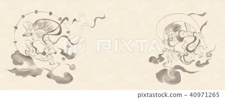 Fujin Raijin Figure 40971265