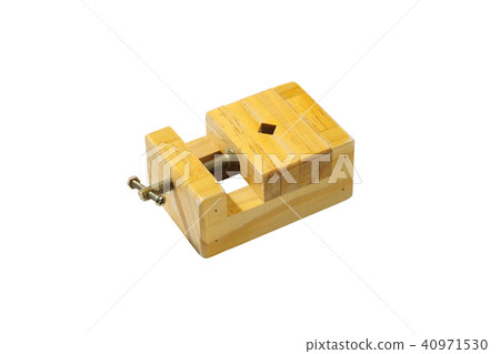 Small wooden vise. Small wooden vise. 40971530