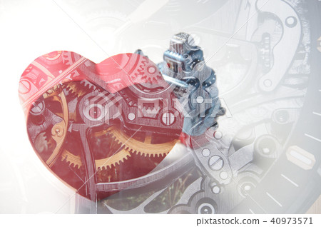 Robot's heart image Robot's heart image 40973571