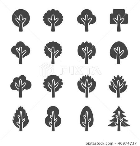 tree icon 40974737