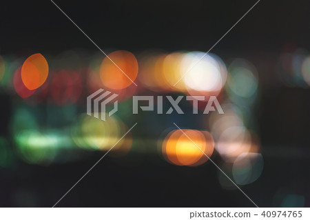 Blurred abstract bokeh background of Tokyo, Japan Blurred abstract bokeh background of Tokyo, Japan 40974765