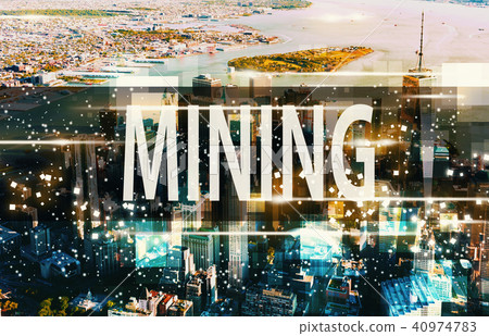 Mining with the Manhattan, NY Mining with the Manhattan, NY 40974783