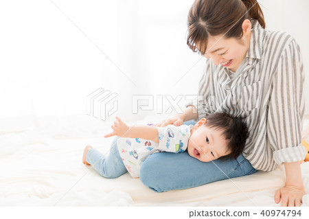Mom and boy Mom and boy 40974794